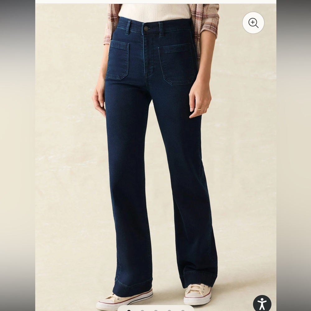 Stretch Terry Patch Pocket Pant